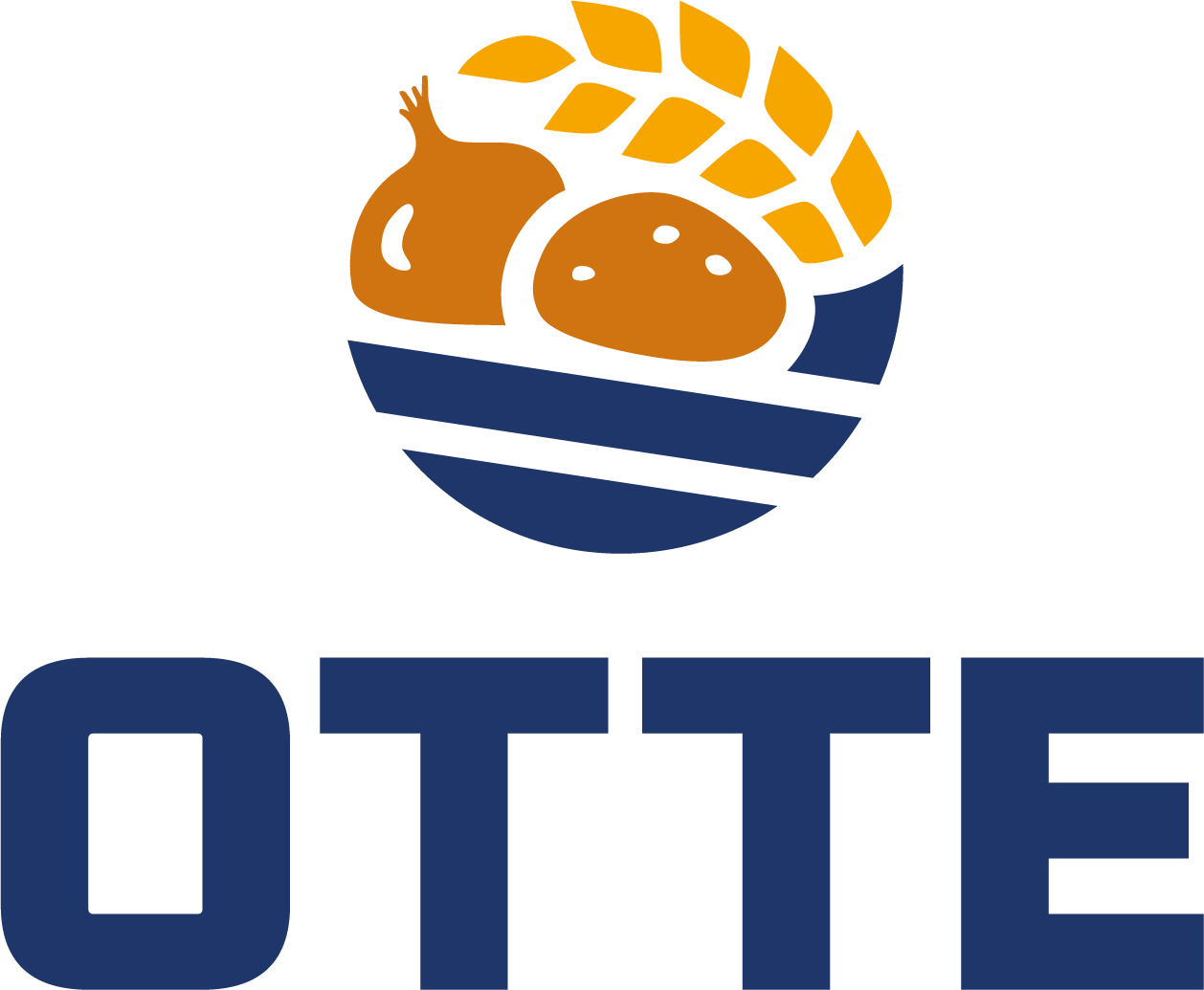 Logo Otte GmbH mit Schriftzug "Otte" quadratisch transparent